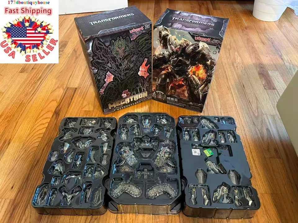 NEW BOX YOLOPARK Transformers Movie 2 Megatron AMK PRO 9" Model Kit ALLOY USA - Image 2 of 4