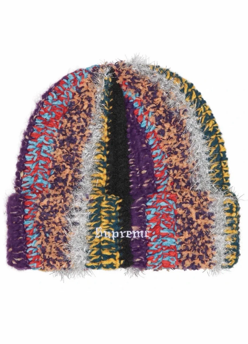 Supreme Block Knit Beanie Multicolor マルチ Supreme Block Knit Beanie Multi • One size • Brand | Depop