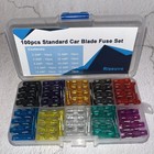 98 pcs Standard Fuses Auto Blade Fuse Assortment Kit APM — photo 2