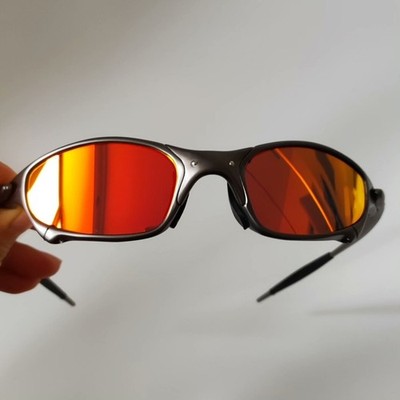 New Oakley X-Metal Juliet 1.0 Sunglasses Red Lenses/Grey Frames | eBay