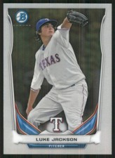 2014 Bowman Chrome Prospects #BP18 Luke Jackson Texas Rangers 35686