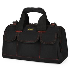 Heavy Duty Tool Bag 22 Inch Wide Mouth Storage Tote Organizer Carrier