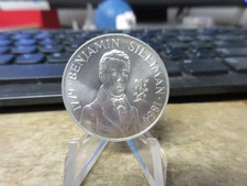 Heraldic Art CO / Benjamin Silliman / American Journal Of Science Silver Medal