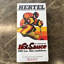 Hertel Super Hot Sauce Wax for Snowboarding, Skiing, XC Used