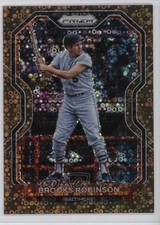 2021 Panini Prizm Bronze Donut Circle Prizm /40 Brooks Robinson #59 HOF gc7