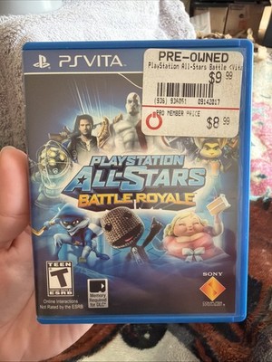PlayStation All-Stars Battle Royale - PS Vita - Very Good Condition
