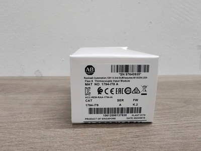 New Allen Bradley 1794-IT8 Flex I/O 8 Channel Thermocouple Input Module