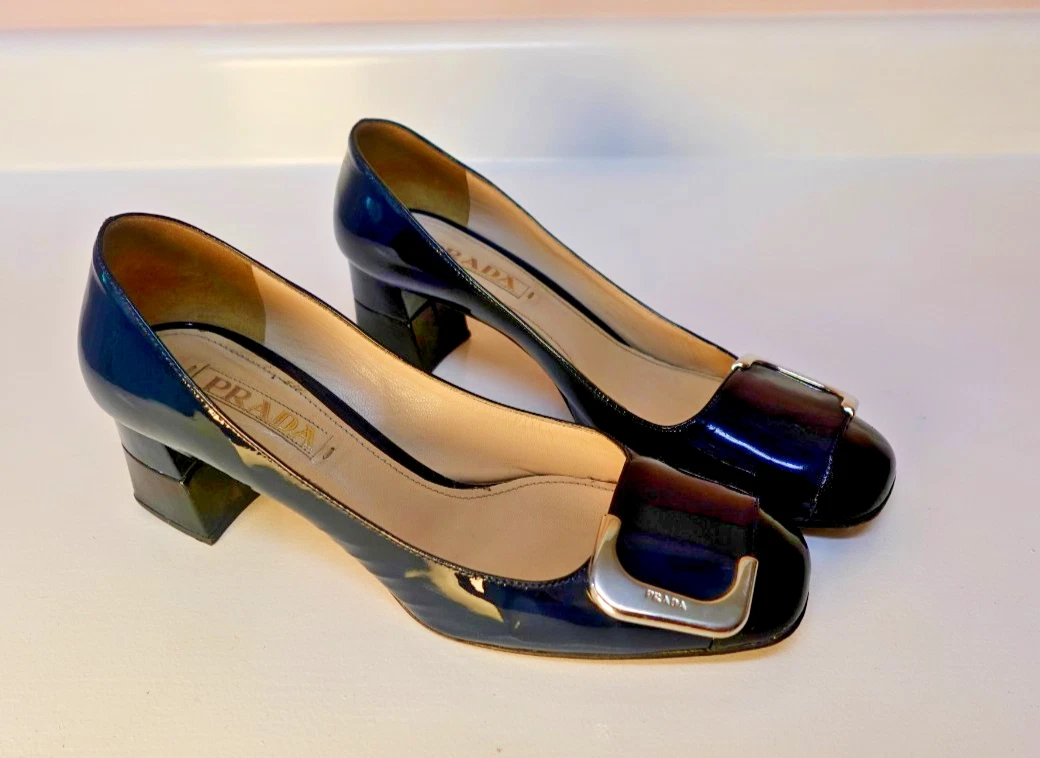 PRADA Women's Square Toe Heels for sale | eBay