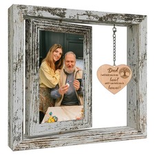 Sympathy Gifts for Loss of Dad Picture Frame, Memorial Remembrance Funeral Co...
