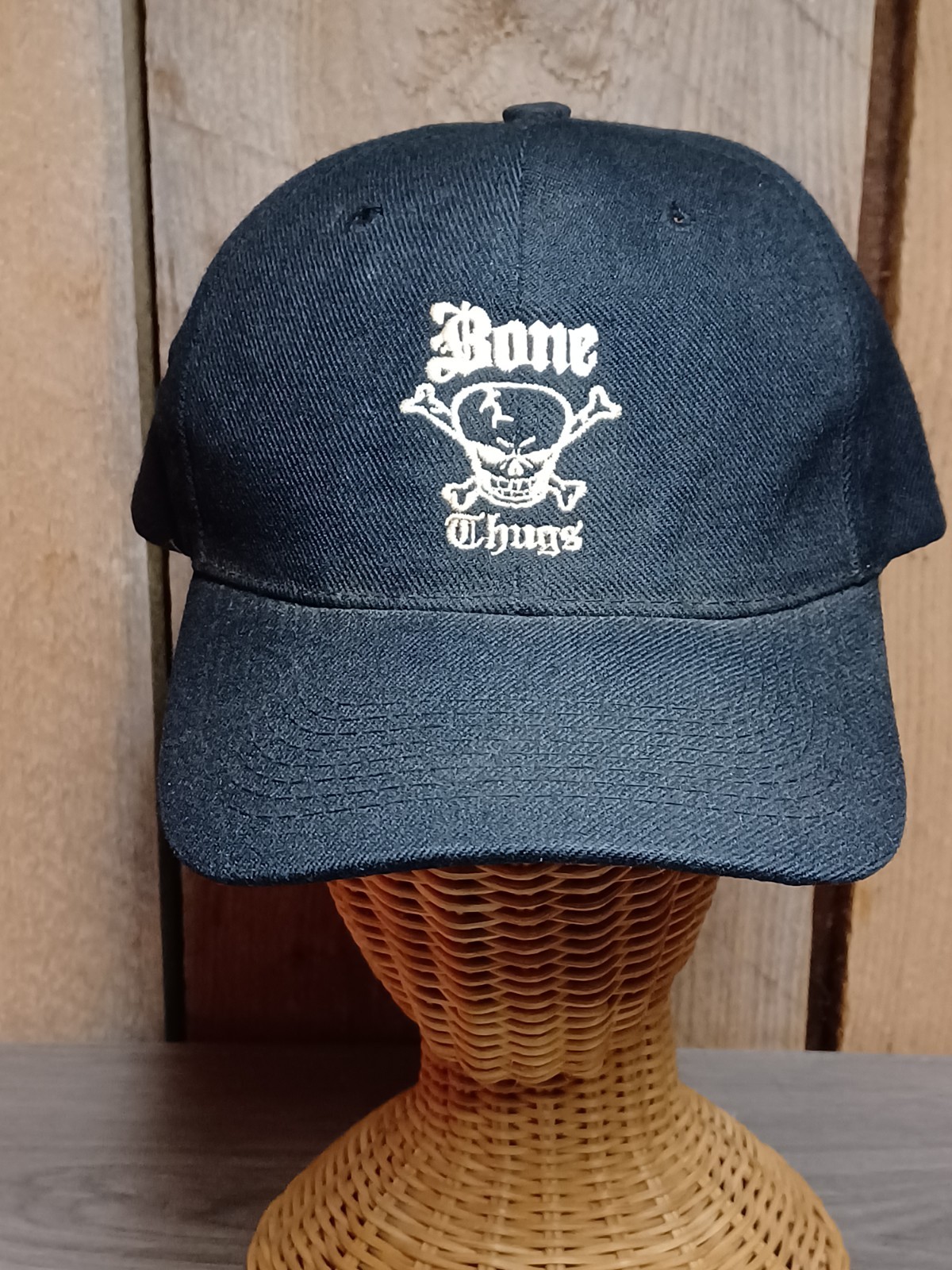 Vintage Bone Thugs Black Baseball Cap Adjustable … - image 1
