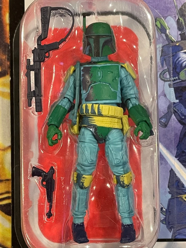RARO! JUEGO DE 2 ARTE CÓMIC BOBA FETT COLECCIÓN VINTAGE STAR WARS (VC277 y VC278) Foto 3 de 4