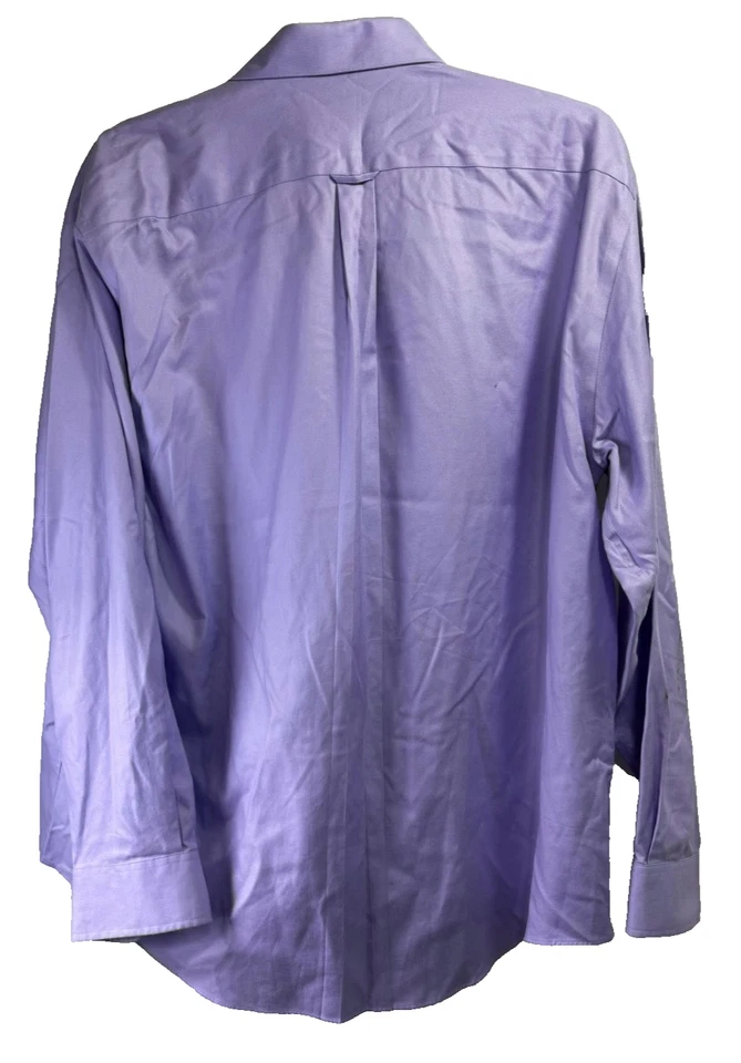 Camisa de vestir Pronto Uomo manga larga para hombre - talla XLT (18) alta - color: púrpura Foto 4 de 4