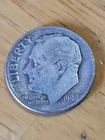 1948 Roosevelt Silver Dime,  Good Condition.  Free Shipping