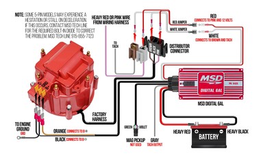 MSD Ignition 64253 Digital-6AL Ignition Controller Black