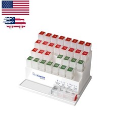 Easy Open Monthly Pill Box - Organize Medications for 31 Days Effortlessly