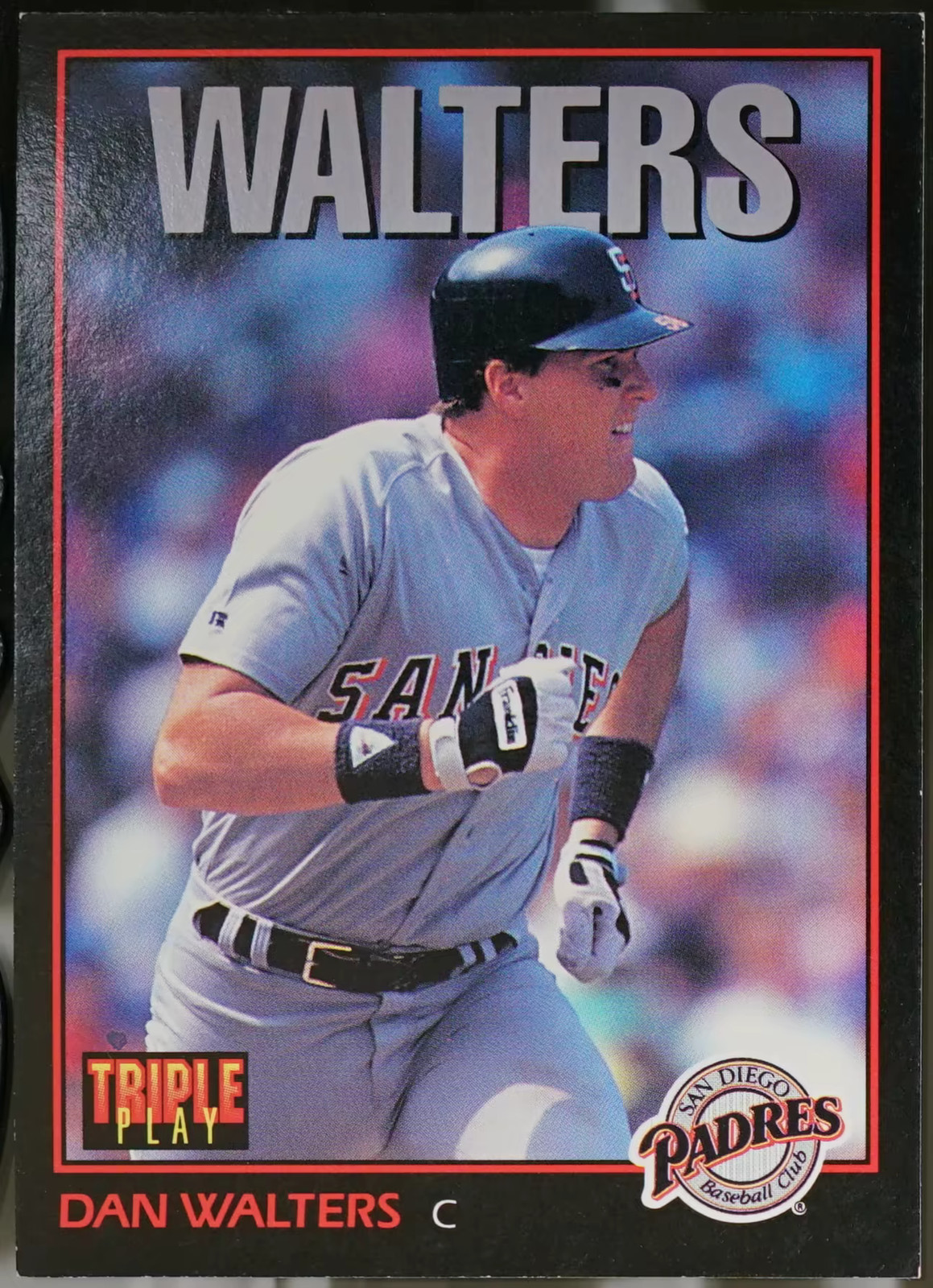 1993 Triple Play Baseball Dan Walters #239 NM