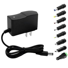 5Volt 2a DC Power Supply Adapter AC 100V-240V to 5 Volt 2Amp 1A 1.5A Black