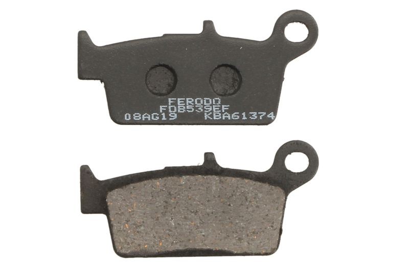 Für FERODO FDB539EF Brake pads FDB539EF  eco friction, intended use road-small