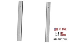 97578 Chrome Plated Plastic Interior Door Rectangle - Window Trim for Pete