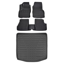 Gummimatten + Kofferraumwanne SET für Ford Focus 3 2011-2018 Stufenheck