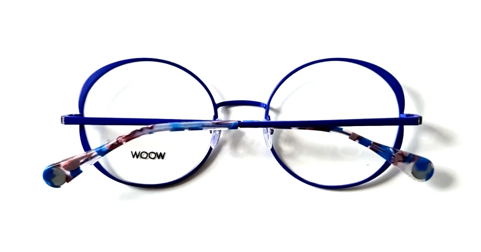WOOW PARIS BIG APPLE 1 0013 UNISEX REDONDO BORDE COMPLETO GAFAS AUTÉNTICAS 50-20-140 Foto 2 de 4