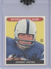 2010 Sportkings Series D Mini Johnny Unitas #189 HOF fm0