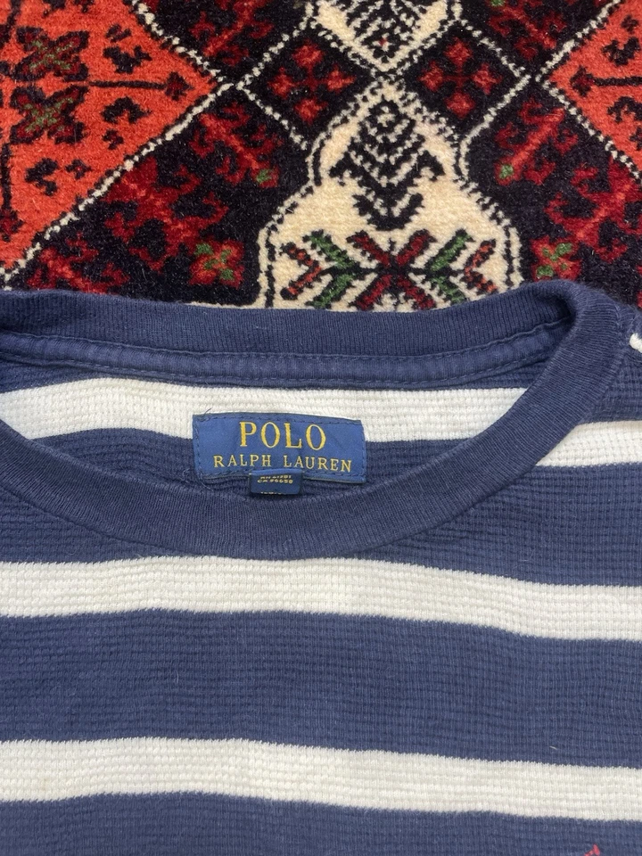 Kids Ralph Lauren Long Sleeve T-shirt Size Large Ages 14-16 Great Condition - Image 4 of 4