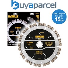 Image of Dewalt DT20462 Elite All Purpose Diamond Segmented Wheel 230mm 9" DCG460 DCS691