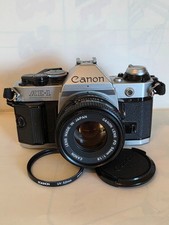 Canon AE-1 Program Film Camera w/50mm 1.8 Lens nMint