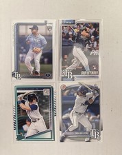 Tampa Bay Rays Card lot - Carson Williams emilien pitre