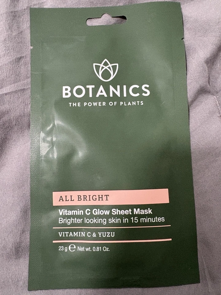 AUTÉNTICAS Mascarillas Hoja Botánica Lote 12 Piezas Total 2 Mascarillas Diferentes Foto 3 de 3