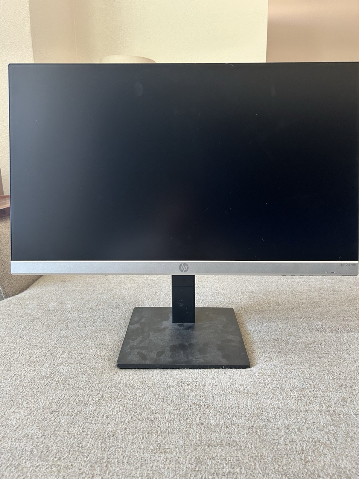 HP 24mh 24in LCD Monitor FHD 1920x1080 60Hz HDMI/DP/VGA Black/Silver