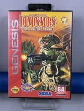 Sega Genesis Dinosaurs for Hire Case And Cart No Manual Authentic Fast Shipping