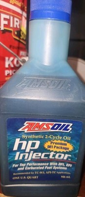 AMSOIL ~ SYNTHETIC 2 -CYCLE OIL, HP INJECTOR, For TC-W3, API-TC, USA Made 