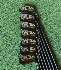 PXG GEN6 0311P Black Label Fujikura Axiom Velocore shafts 105X Flex 4-P Iron Set