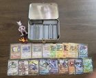 Pokemon Card Lot Storage Find 600+ Vintage 1999 Mewtwo Tin Toys Holos Mixed Eras