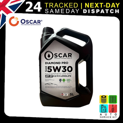 OSCAR 5W30 C2/C3 Longlife 504/507 Fully Synthetic Engine Oil 5L API SP MB VW