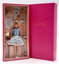 50th Anniversary Skipper Barbie Collector Puppe / Gold Label / Mattel BCP79 NrfB