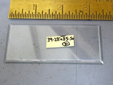  good old-antique carriage clock bevelled glass   (D)