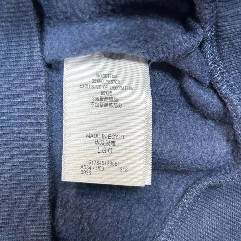 Sudadera con Capucha Pullover Azul Levi's Niños Logo Rojo Grande L Jóvenes Niños Foto 4 de 4