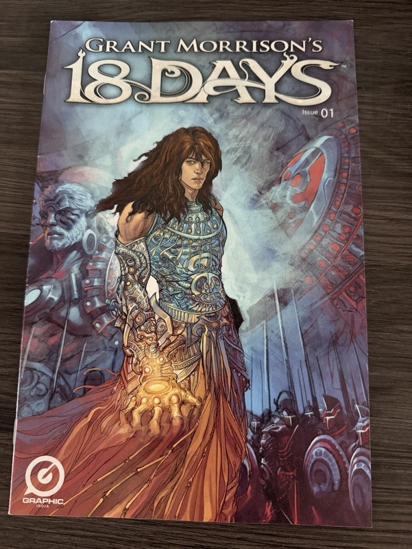 Grant Morrison 18 Days Comic Book 1-3