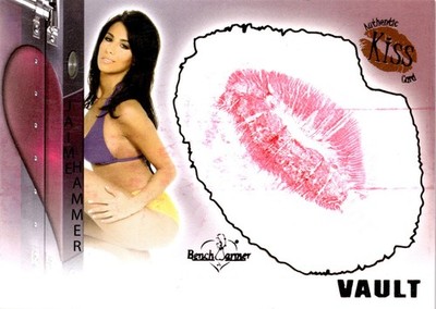 2012 Bench Warmer Vault Kiss Card Jaime Hammer #4