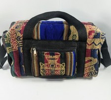 Artisan Peruvian Bag Textile Manta Shoulder Cross Body Purse Inca Andean Satchel