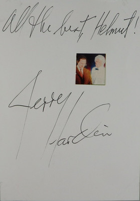 Autogramm amerikanischer Film- und TV Schauspieler Jerry Hardin (122456)