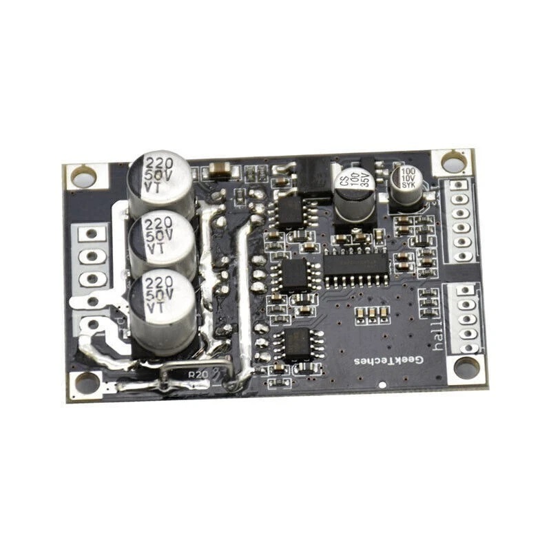 DC 12V-36V 15A 500W Brushless Motor Controller Hall BLDC Driver Board Module - Image 2 of 4