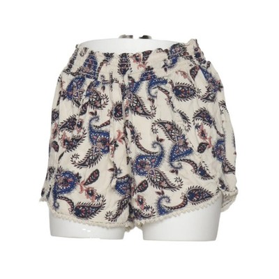Primark, Pyjamashorts, Größe: 40, Blau/Mehrfarbig, Viskose, Paisley, Damen #RdL