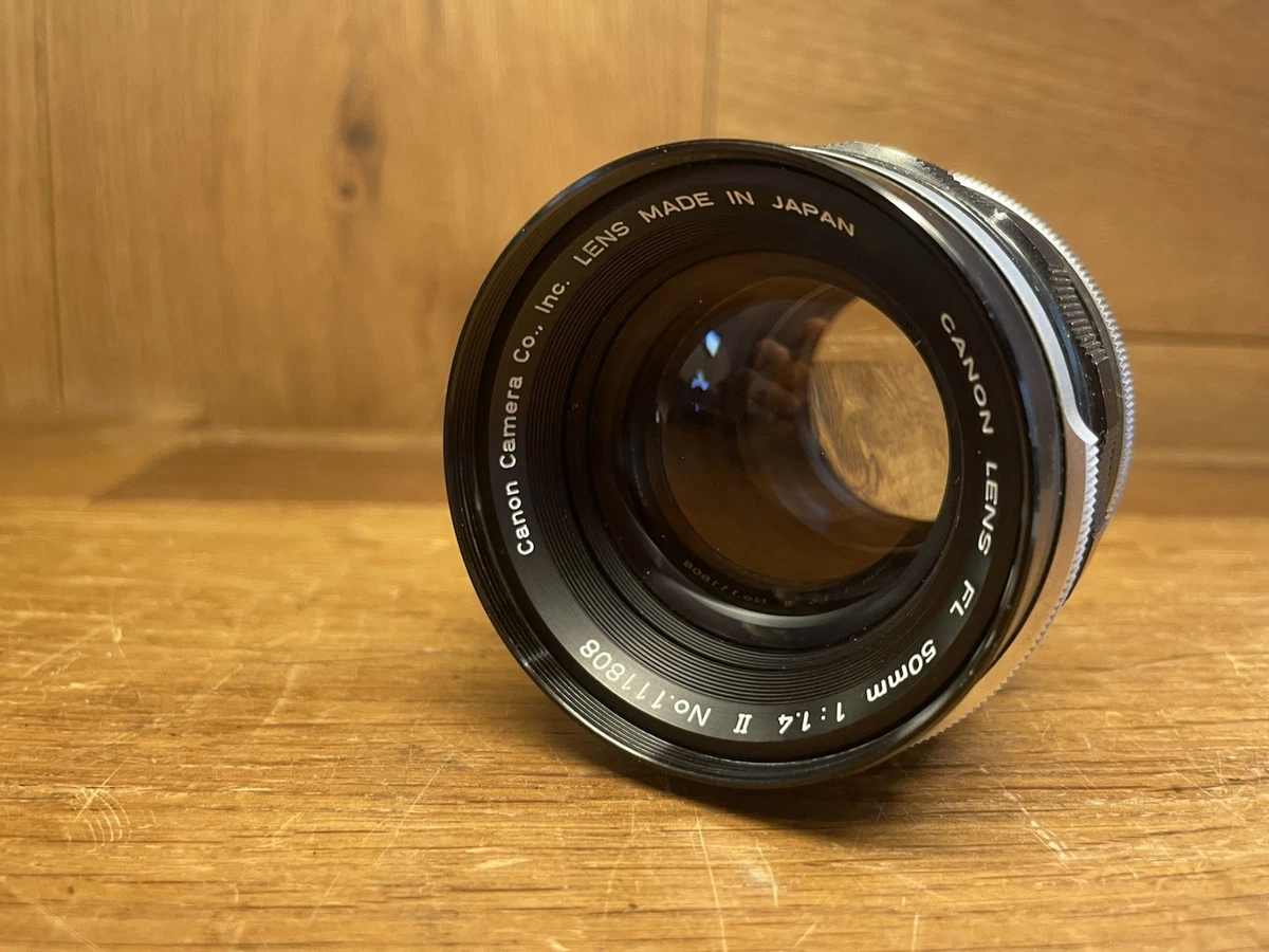 Canon FL f/1.4 Lenses 50mm Focal for sale | eBay