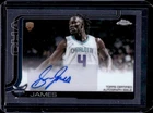 2025-26 Topps Chrome Sion James Auto Autograph RC #TCAR-SJ Hornets Rookie