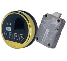 Gun Safe Lock Electronic Fingerprint Keypad Lock Swing Bolt Lock For Home Safe