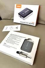 AISIDRA Bluetooth Transmitter Receiver V5.0 2 in 1 Adapter